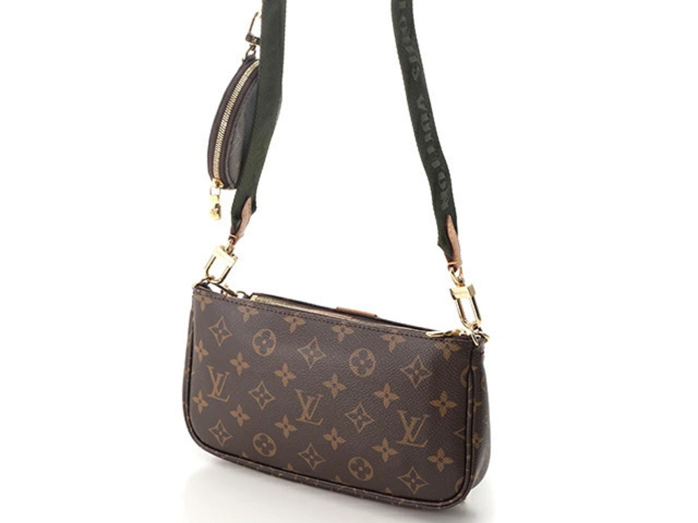 Louis Vuitton Bag Monogram Pochette Accessoires Multi K Shoulder Brown